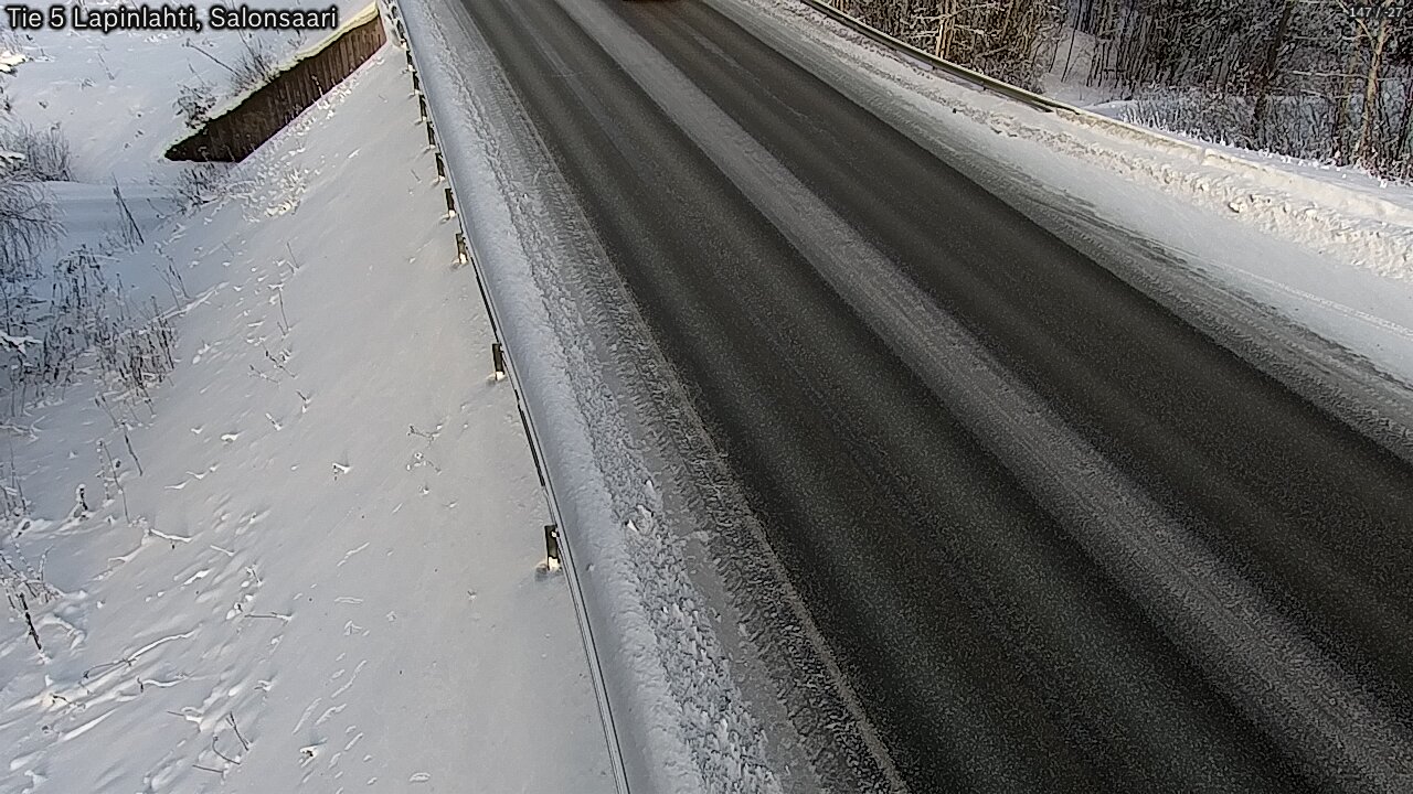 Weather Camera Image Road 5 Lapinlahti, Salonsaari, Lapinlahti, Pohjois-Savo