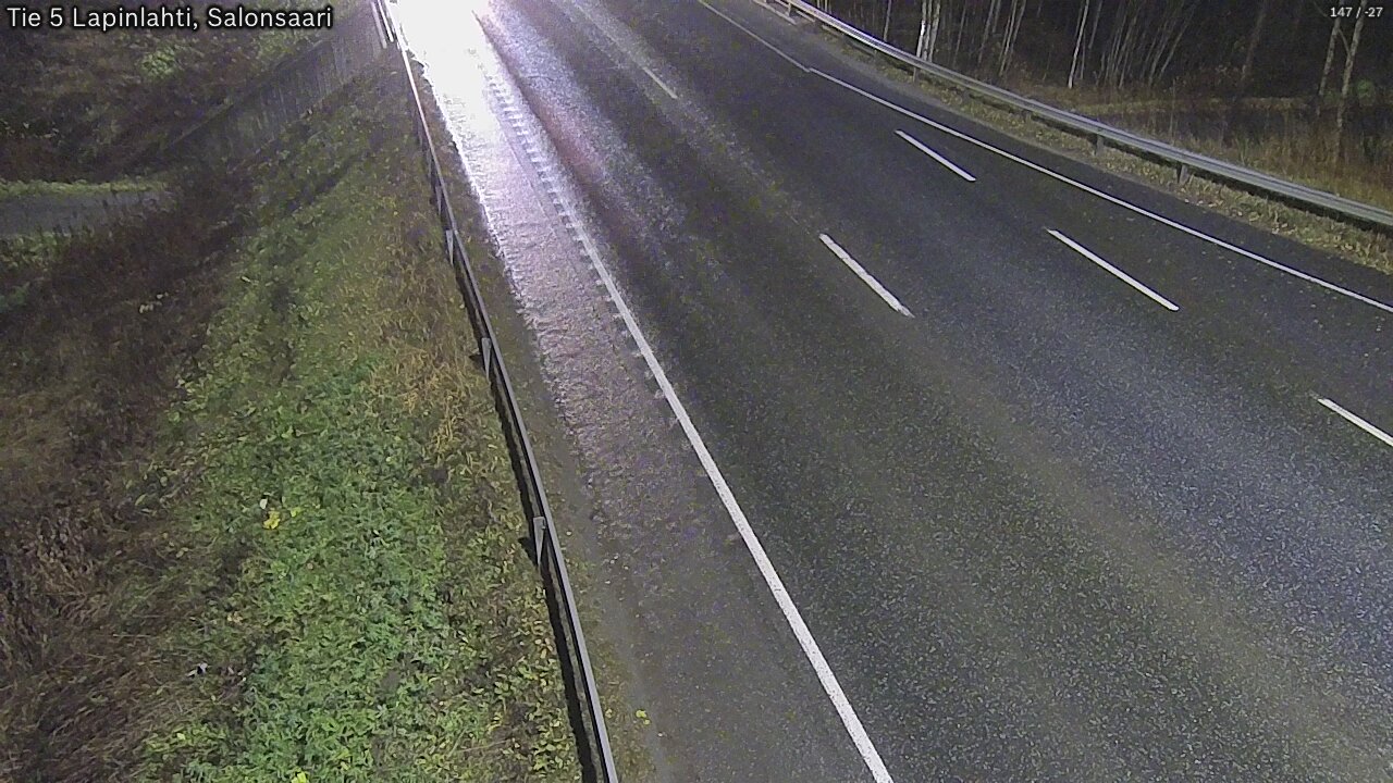 Weather Camera Image Road 5 Lapinlahti, Salonsaari, Lapinlahti, Pohjois-Savo
