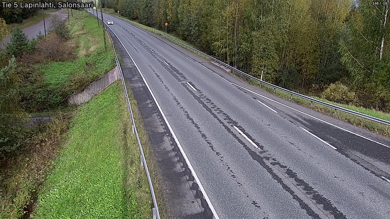 Weather Camera Image Road 5 Lapinlahti, Salonsaari, Lapinlahti, Pohjois-Savo