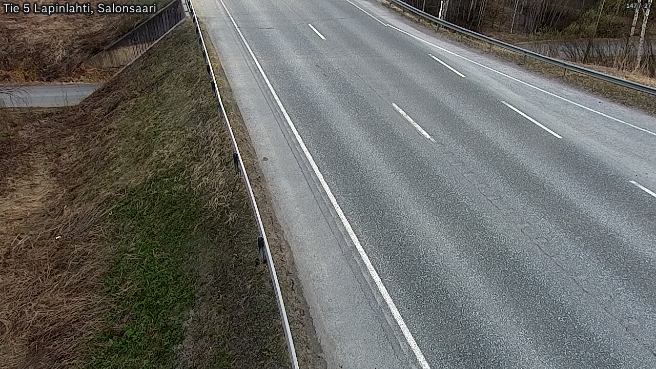 Weather Camera Image Road 5 Lapinlahti, Salonsaari, Lapinlahti, Pohjois-Savo