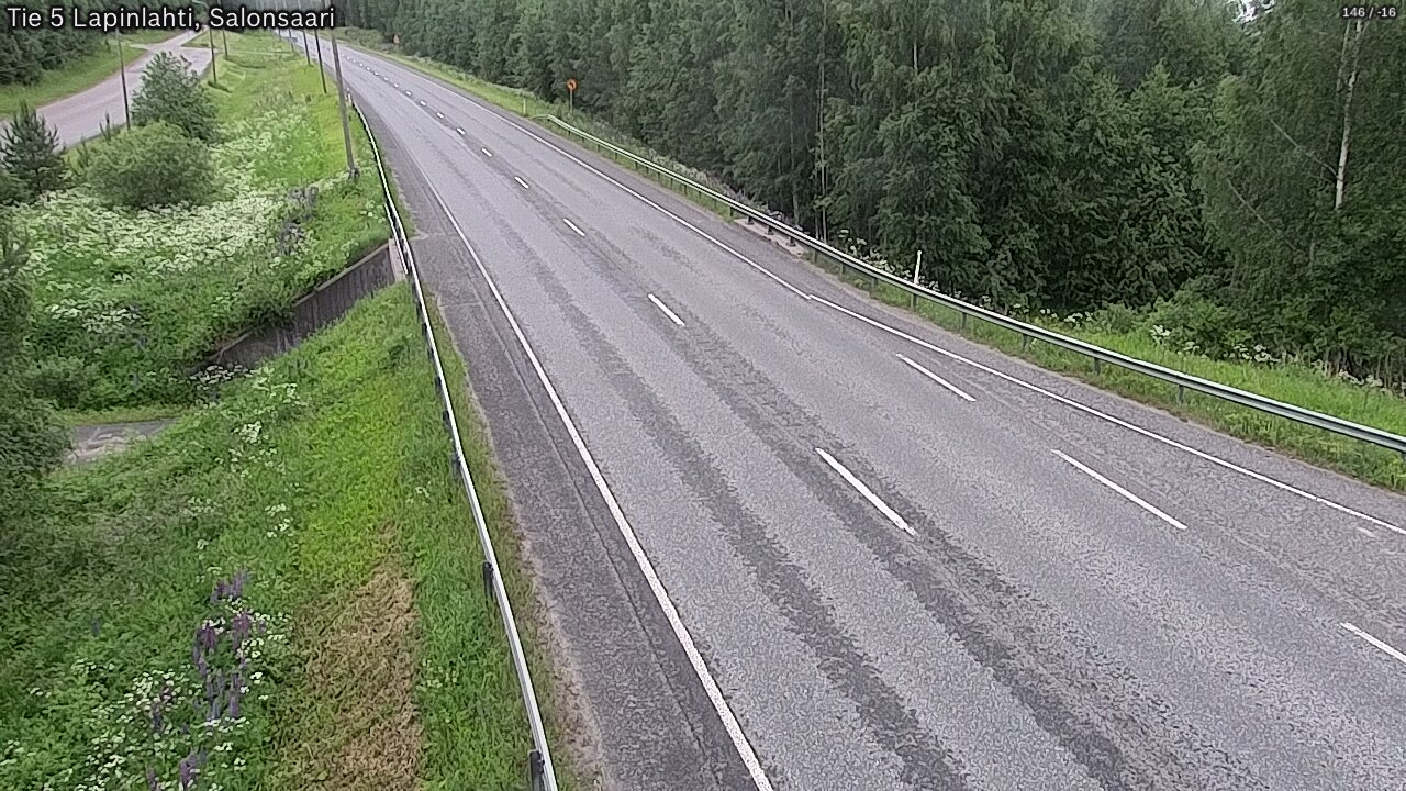 Kelikamerat Kuva Tie 5 Lapinlahti, Salonsaari, Lapinlahti, Pohjois-Savo