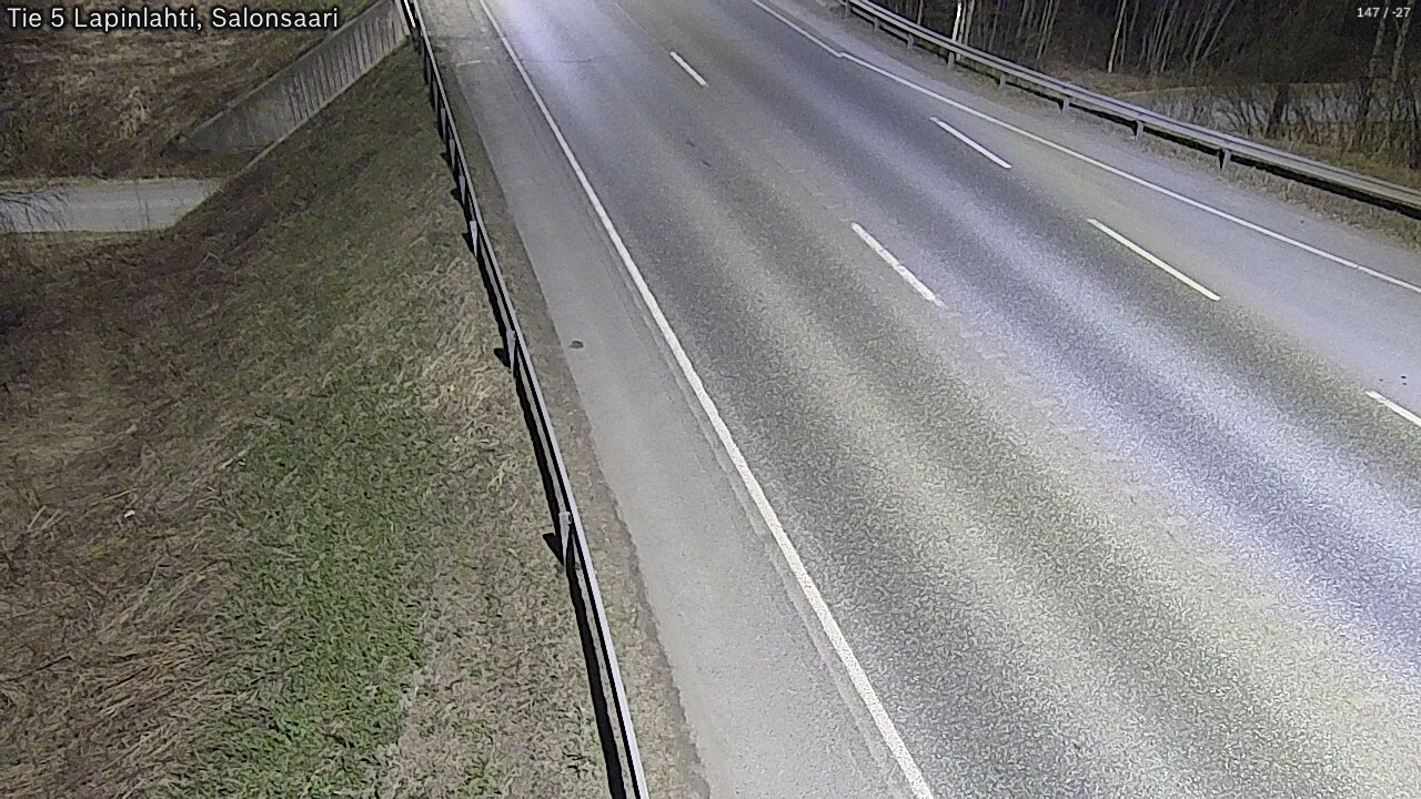 Weather Camera Image Väg 5 Lapinlax, Salonsaari, Lapinlahti, Pohjois-Savo