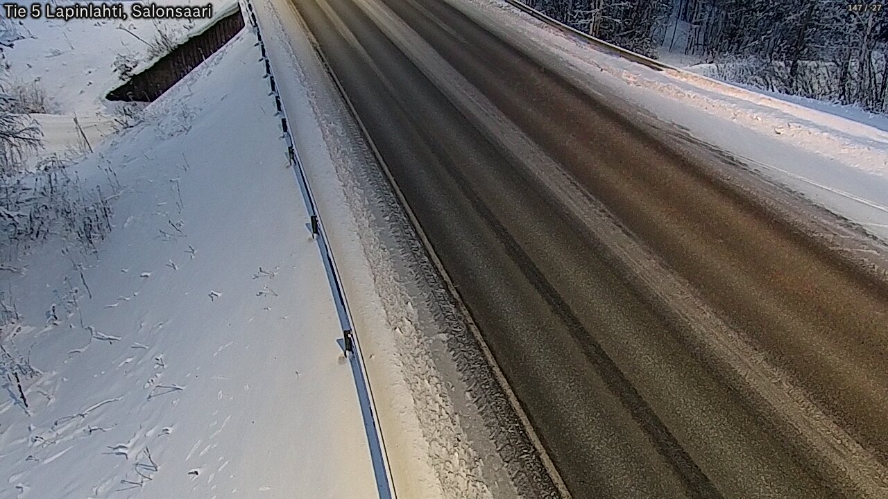 Weather Camera Image Road 5 Lapinlahti, Salonsaari, Lapinlahti, Pohjois-Savo