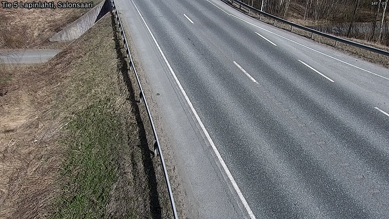 Weather Camera Image Väg 5 Lapinlax, Salonsaari, Lapinlahti, Pohjois-Savo