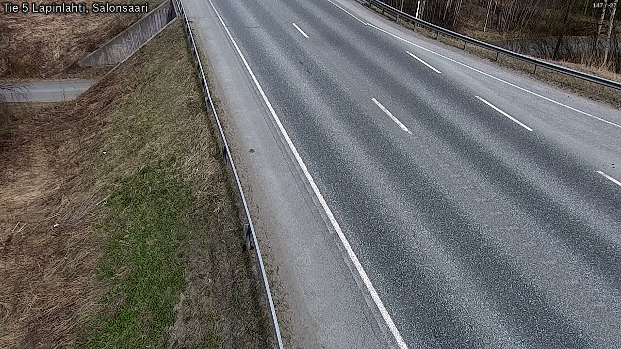 Weather Camera Image Road 5 Lapinlahti, Salonsaari, Lapinlahti, Pohjois-Savo