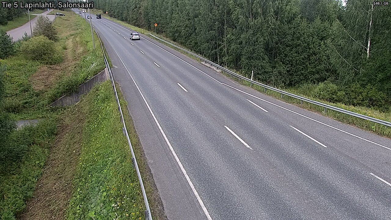Kelikamerat Kuva Tie 5 Lapinlahti, Salonsaari, Lapinlahti, Pohjois-Savo