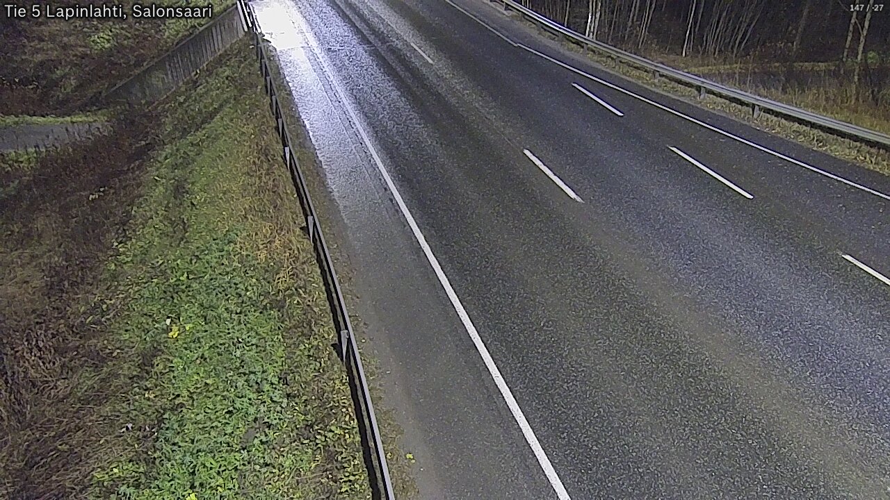 Weather Camera Image Road 5 Lapinlahti, Salonsaari, Lapinlahti, Pohjois-Savo