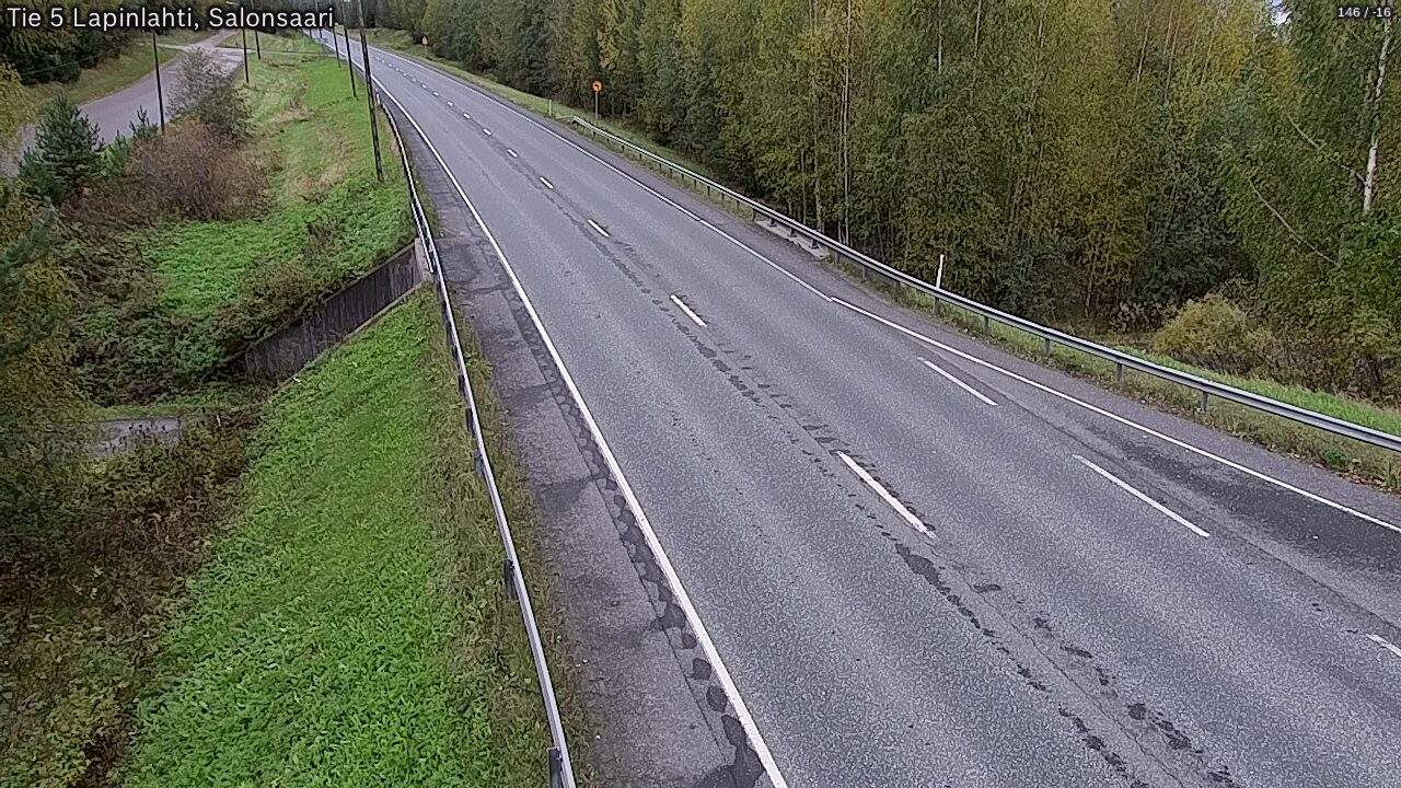 Weather Camera Image Road 5 Lapinlahti, Salonsaari, Lapinlahti, Pohjois-Savo