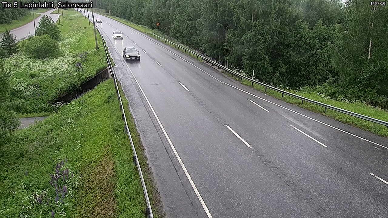 Weather Camera Image Väg 5 Lapinlax, Salonsaari, Lapinlahti, Pohjois-Savo