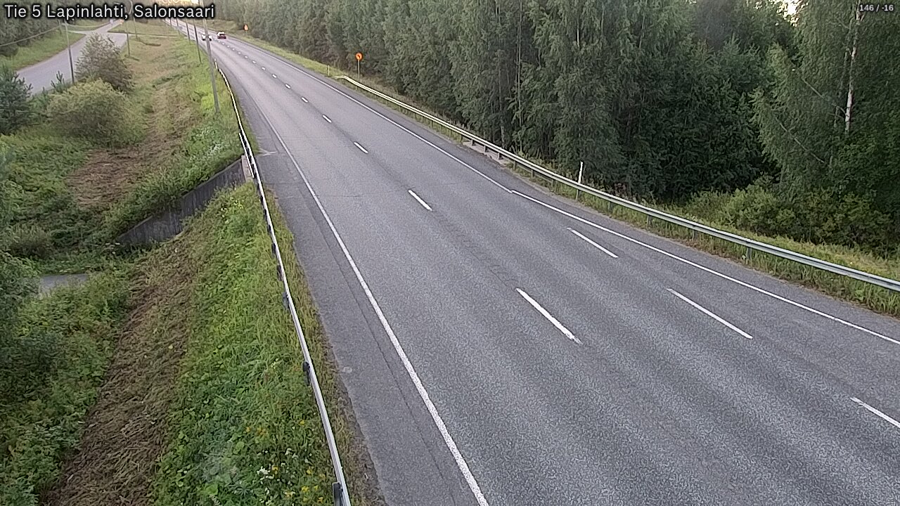 Kelikamerat Kuva Tie 5 Lapinlahti, Salonsaari, Lapinlahti, Pohjois-Savo