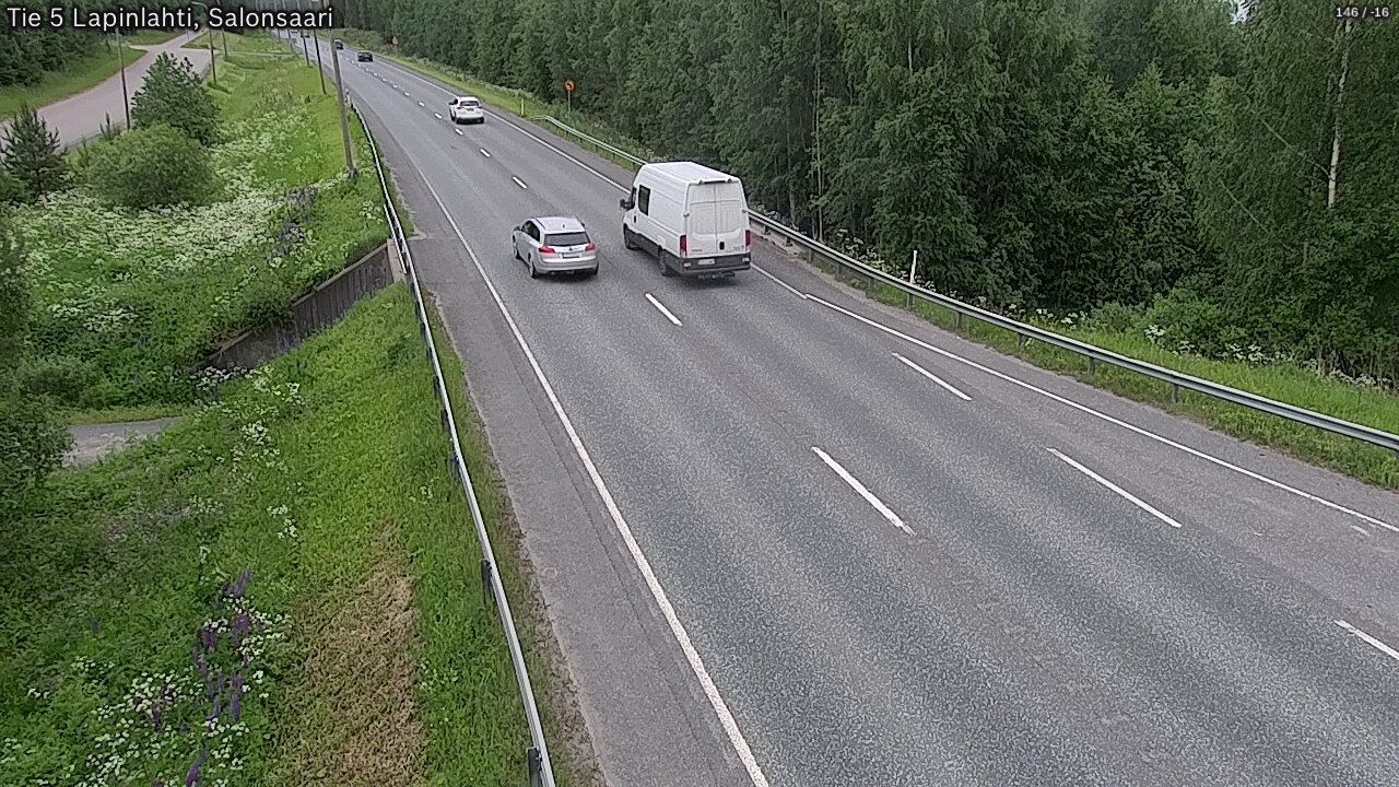 Kelikamerat Kuva Tie 5 Lapinlahti, Salonsaari, Lapinlahti, Pohjois-Savo