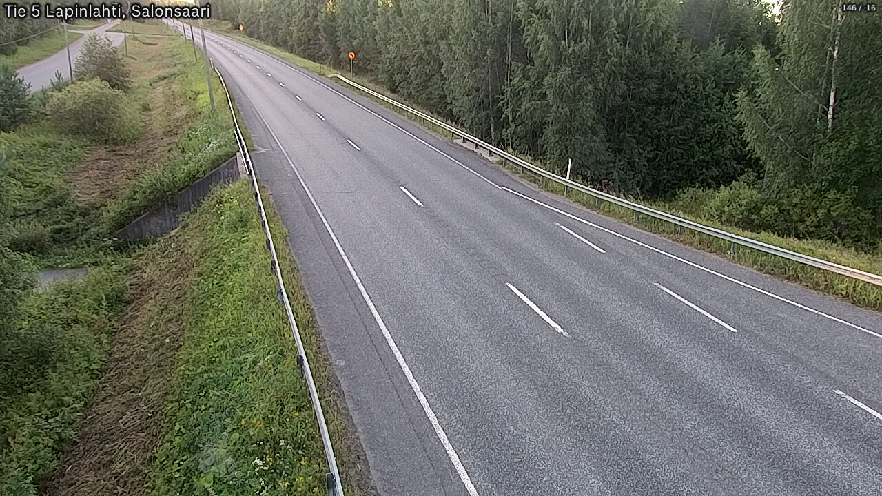 Kelikamerat Kuva Tie 5 Lapinlahti, Salonsaari, Lapinlahti, Pohjois-Savo