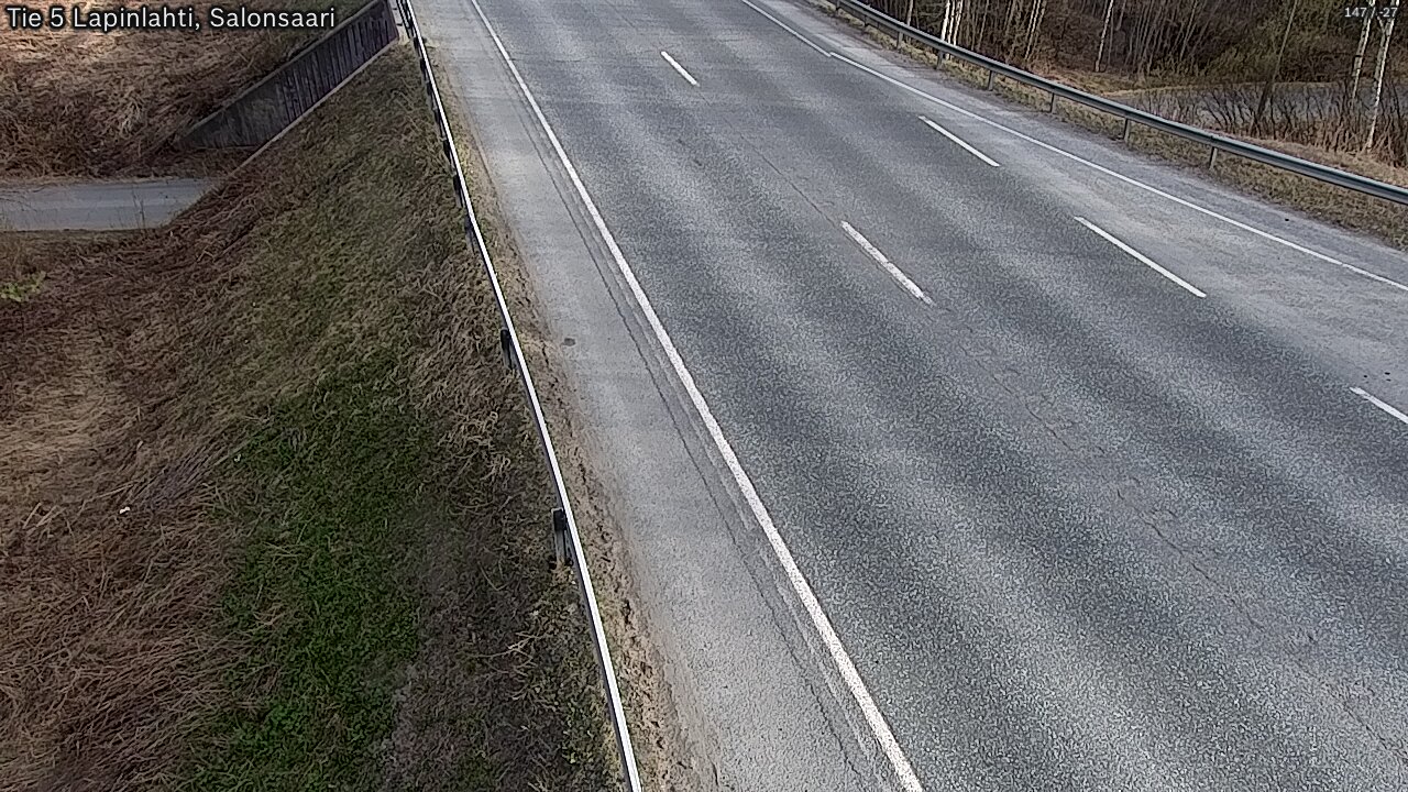 Weather Camera Image Road 5 Lapinlahti, Salonsaari, Lapinlahti, Pohjois-Savo