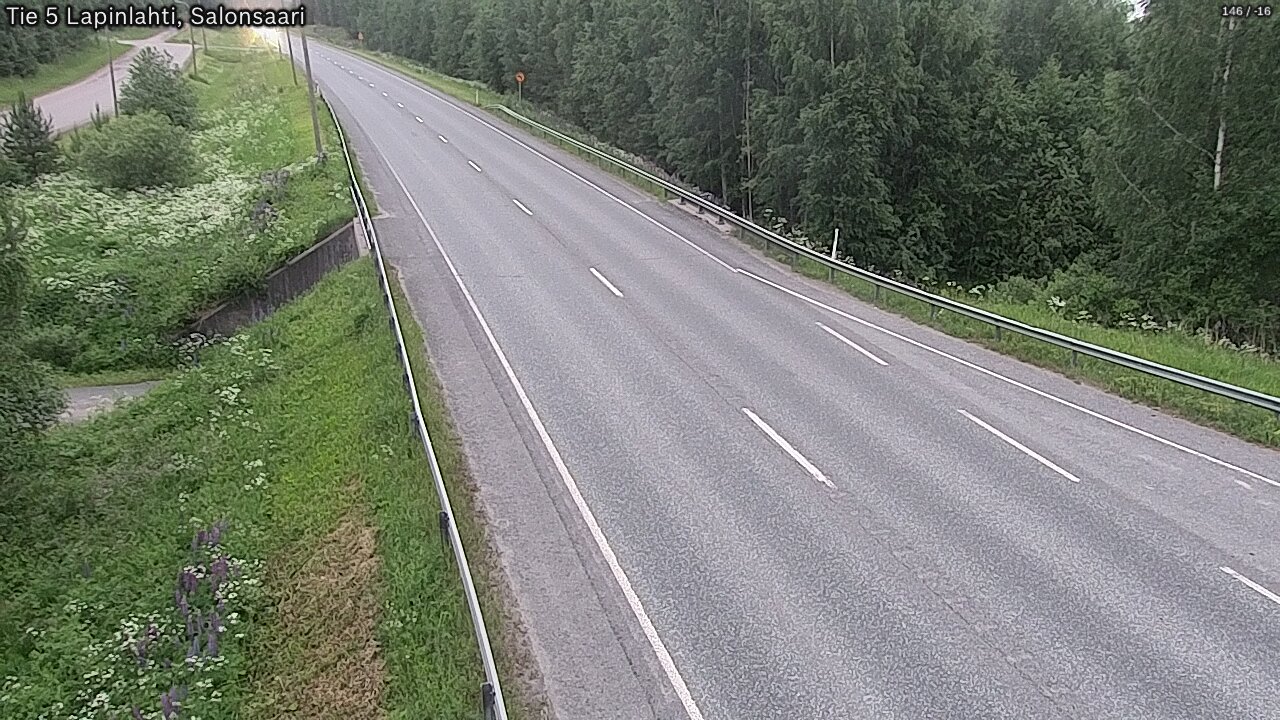 Kelikamerat Kuva Tie 5 Lapinlahti, Salonsaari, Lapinlahti, Pohjois-Savo