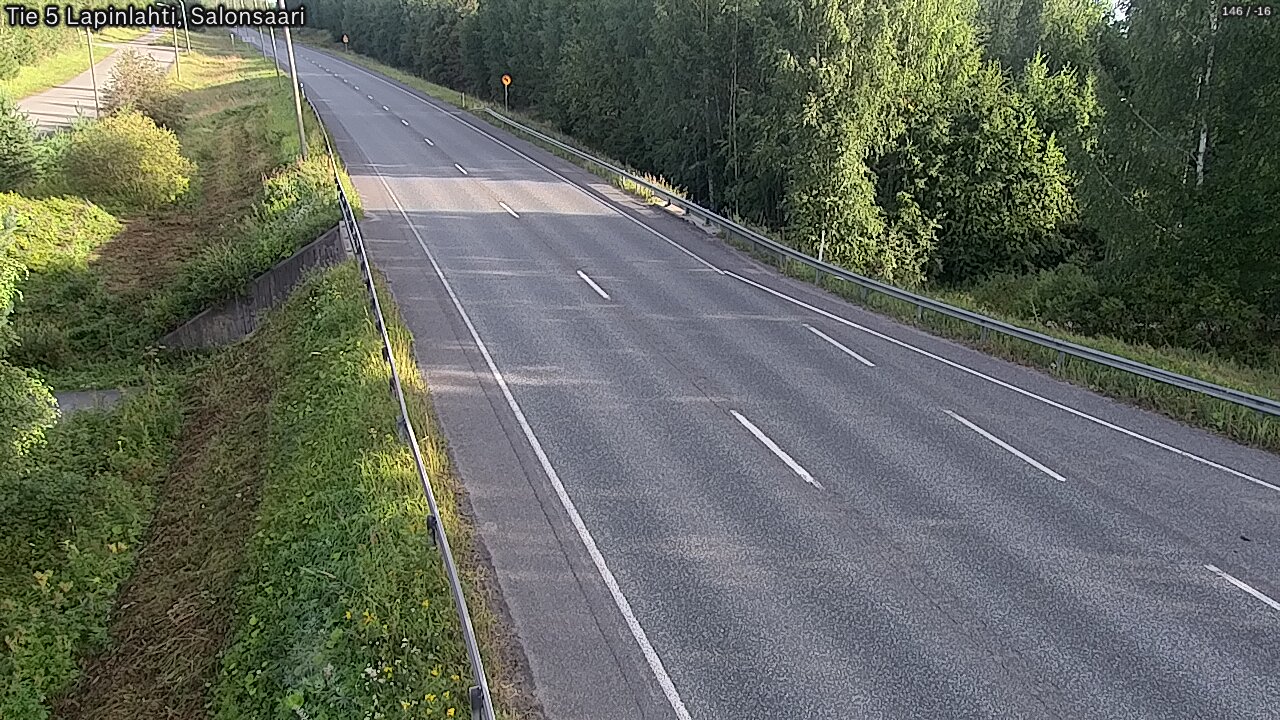 Weather Camera Image Väg 5 Lapinlax, Salonsaari, Lapinlahti, Pohjois-Savo