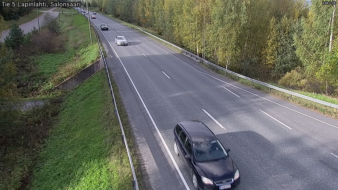 Weather Camera Image Road 5 Lapinlahti, Salonsaari, Lapinlahti, Pohjois-Savo