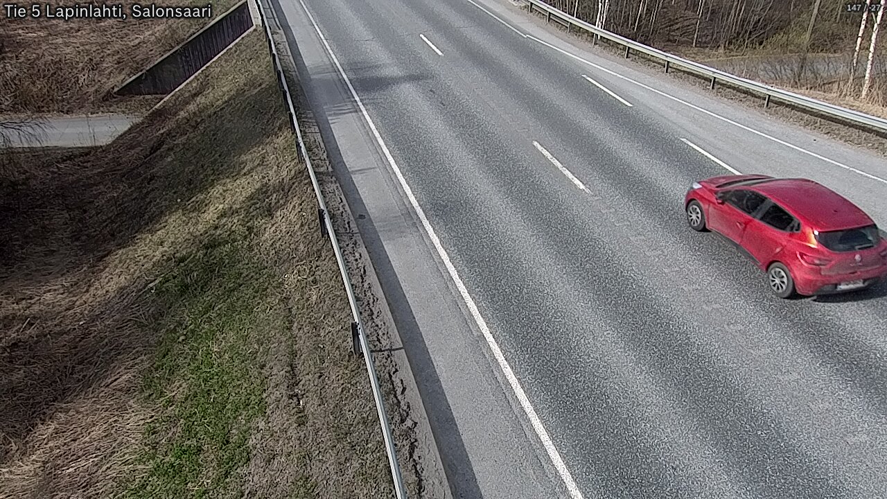 Weather Camera Image Väg 5 Lapinlax, Salonsaari, Lapinlahti, Pohjois-Savo
