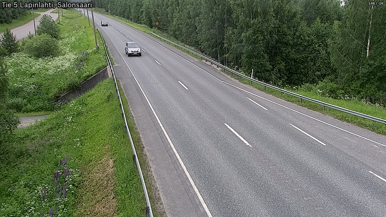 Kelikamerat Kuva Tie 5 Lapinlahti, Salonsaari, Lapinlahti, Pohjois-Savo