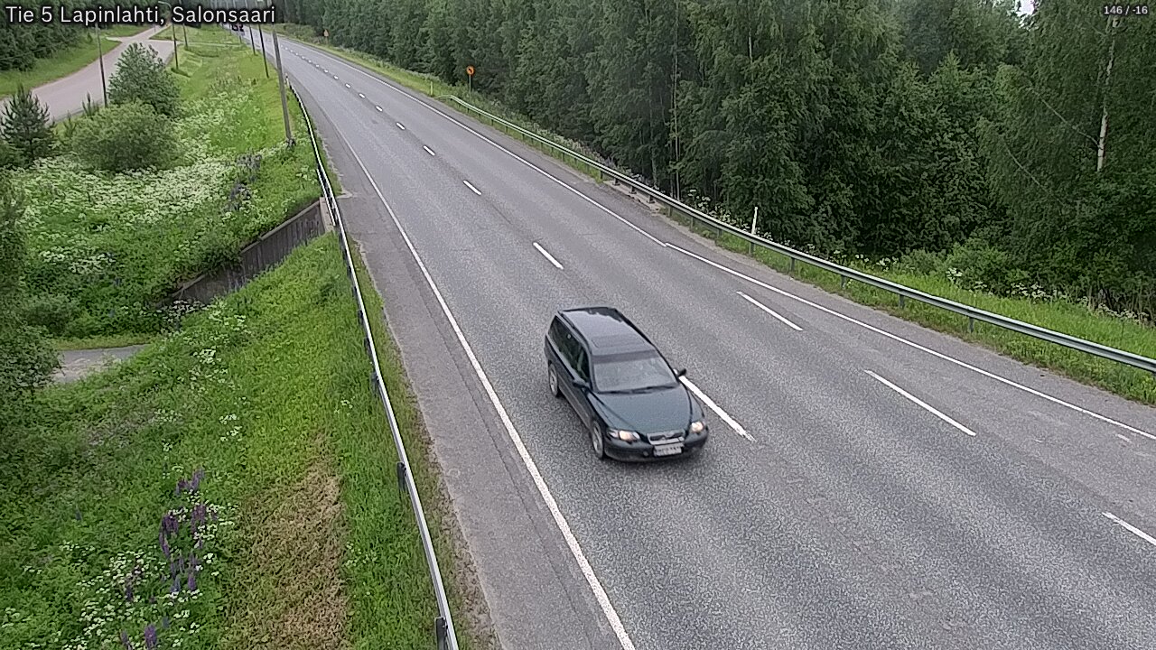 Kelikamerat Kuva Tie 5 Lapinlahti, Salonsaari, Lapinlahti, Pohjois-Savo