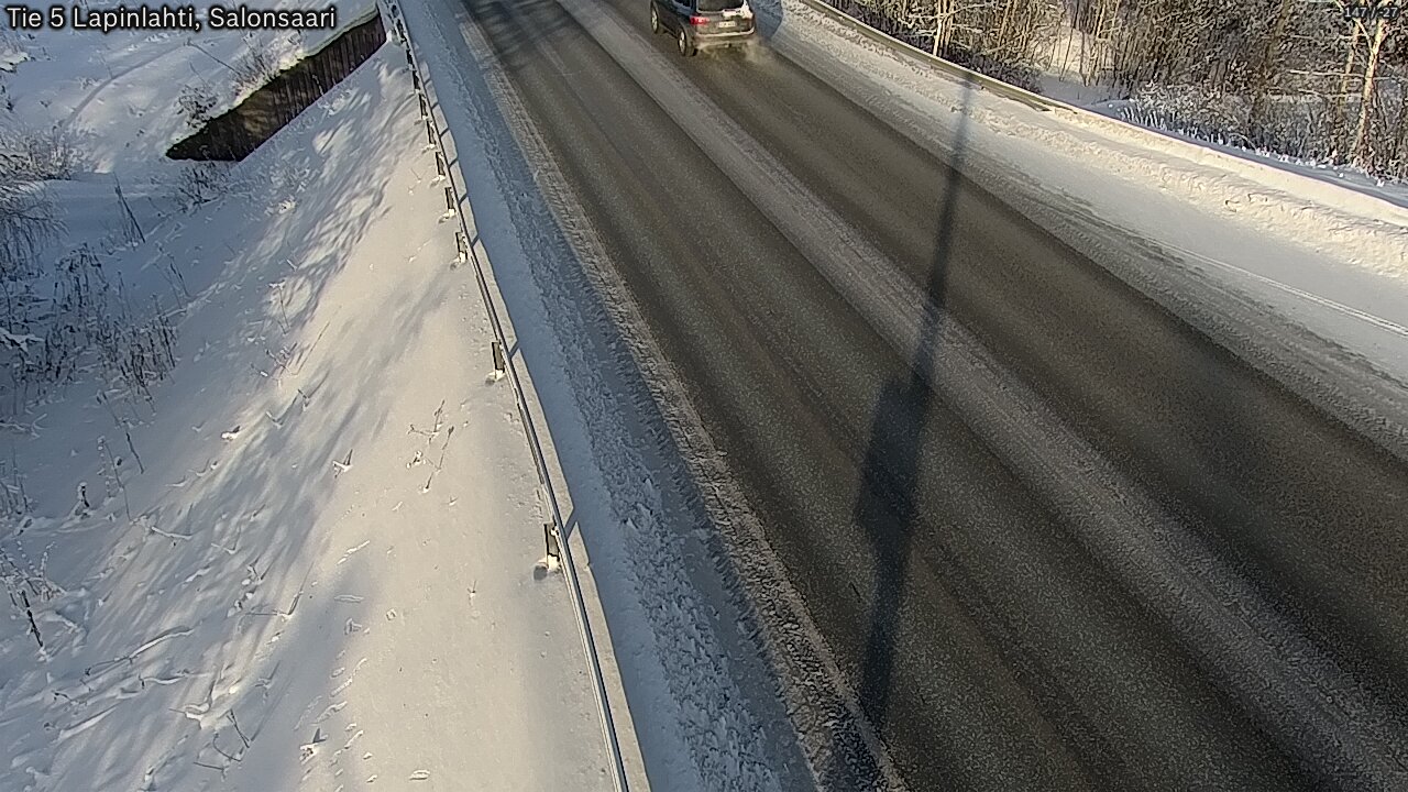 Weather Camera Image Road 5 Lapinlahti, Salonsaari, Lapinlahti, Pohjois-Savo