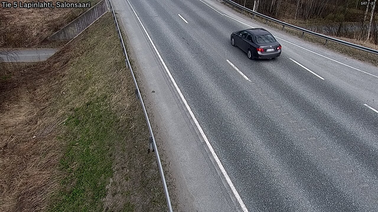 Weather Camera Image Road 5 Lapinlahti, Salonsaari, Lapinlahti, Pohjois-Savo