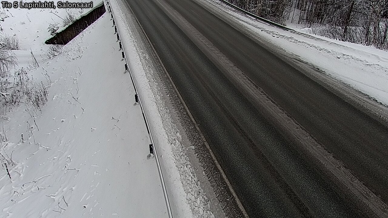 Weather Camera Image Road 5 Lapinlahti, Salonsaari, Lapinlahti, Pohjois-Savo