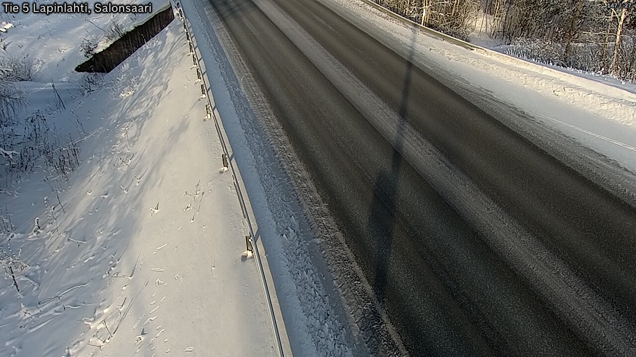 Weather Camera Image Road 5 Lapinlahti, Salonsaari, Lapinlahti, Pohjois-Savo
