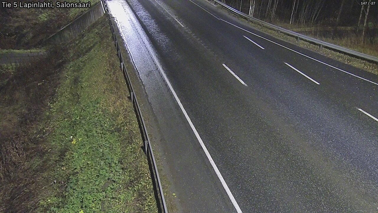 Weather Camera Image Road 5 Lapinlahti, Salonsaari, Lapinlahti, Pohjois-Savo