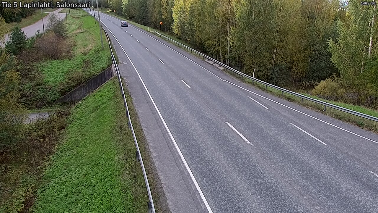 Weather Camera Image Road 5 Lapinlahti, Salonsaari, Lapinlahti, Pohjois-Savo