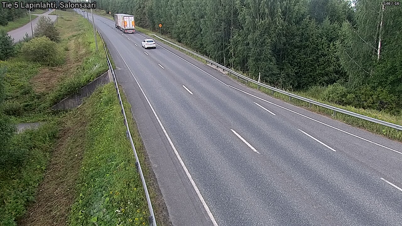 Kelikamerat Kuva Tie 5 Lapinlahti, Salonsaari, Lapinlahti, Pohjois-Savo