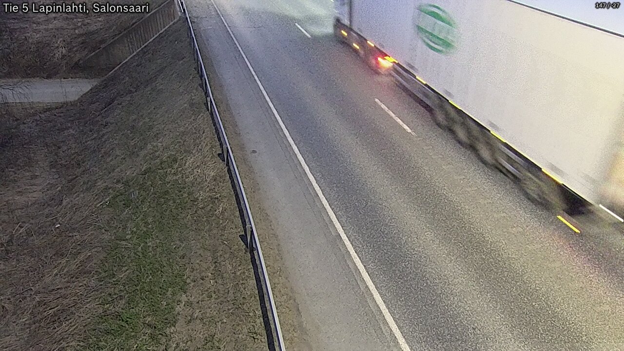Weather Camera Image Väg 5 Lapinlax, Salonsaari, Lapinlahti, Pohjois-Savo
