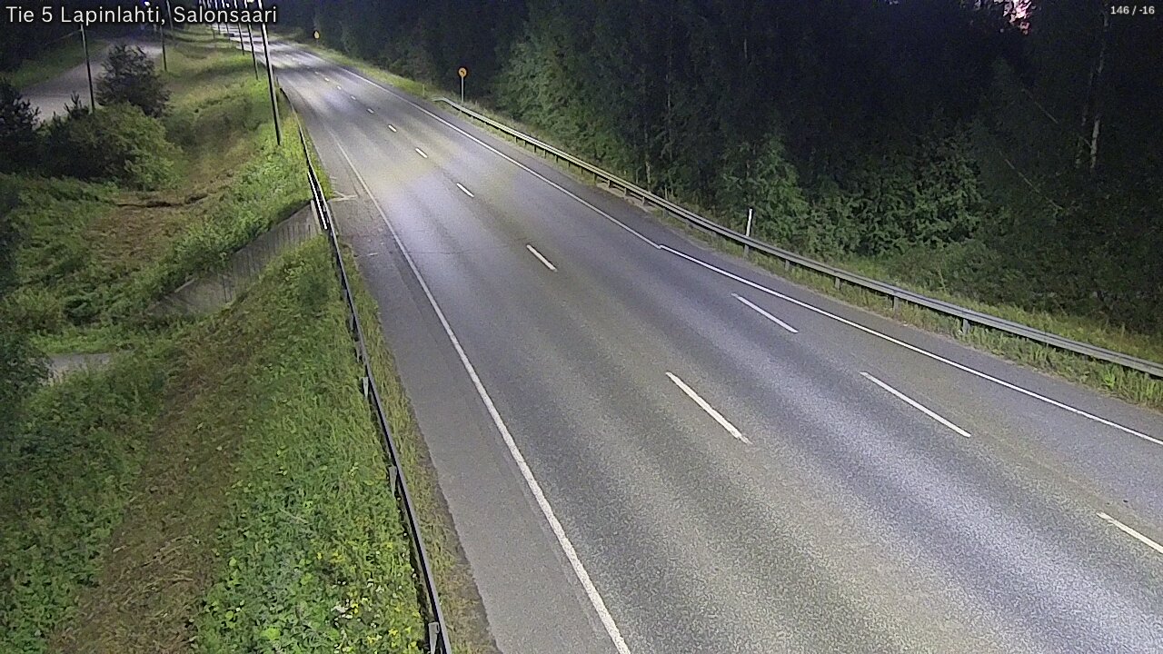 Kelikamerat Kuva Tie 5 Lapinlahti, Salonsaari, Lapinlahti, Pohjois-Savo