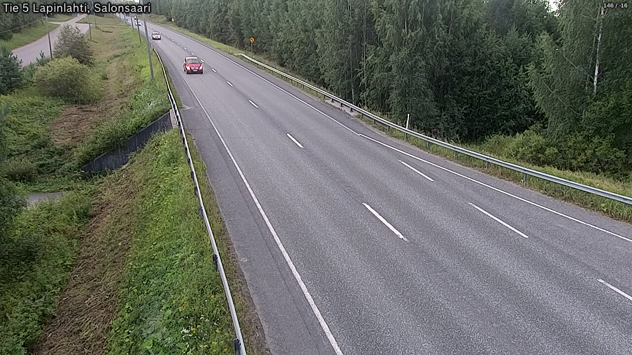Kelikamerat Kuva Tie 5 Lapinlahti, Salonsaari, Lapinlahti, Pohjois-Savo