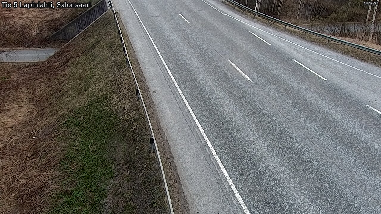 Weather Camera Image Road 5 Lapinlahti, Salonsaari, Lapinlahti, Pohjois-Savo
