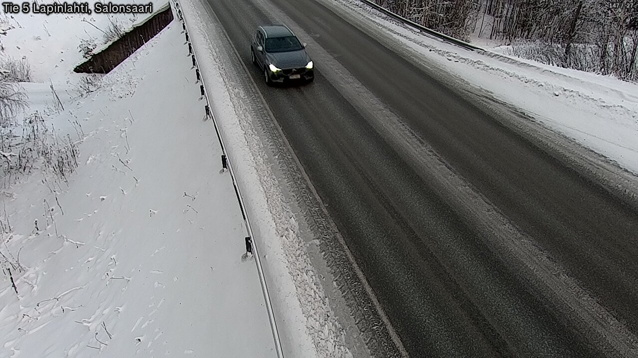 Weather Camera Image Road 5 Lapinlahti, Salonsaari, Lapinlahti, Pohjois-Savo