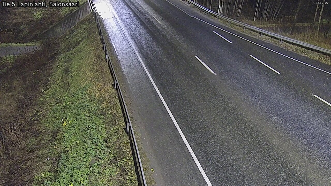 Weather Camera Image Road 5 Lapinlahti, Salonsaari, Lapinlahti, Pohjois-Savo