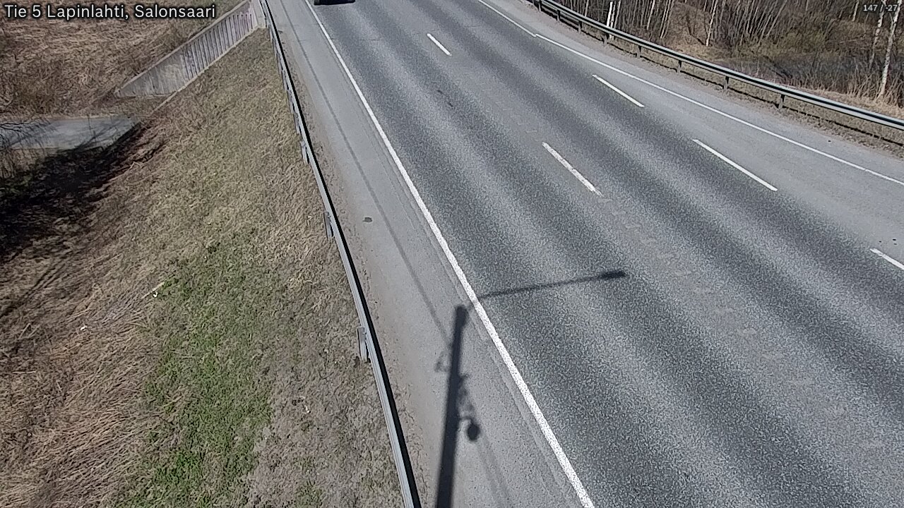 Weather Camera Image Väg 5 Lapinlax, Salonsaari, Lapinlahti, Pohjois-Savo