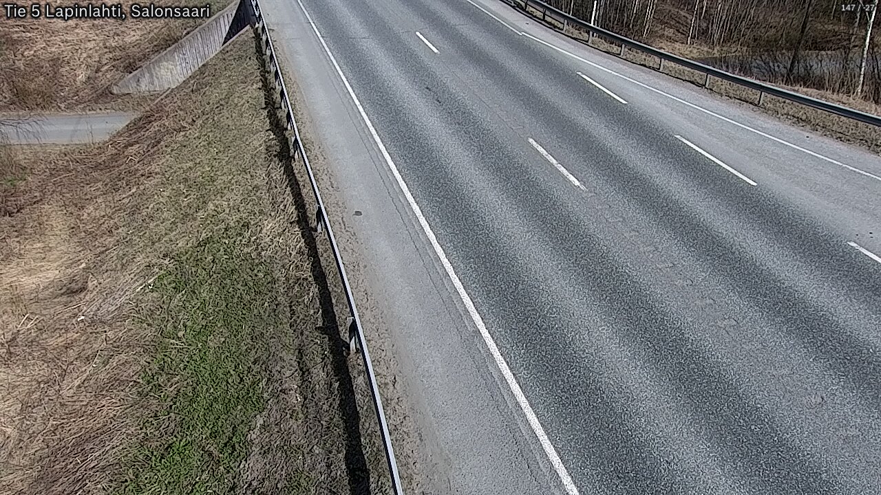 Weather Camera Image Väg 5 Lapinlax, Salonsaari, Lapinlahti, Pohjois-Savo