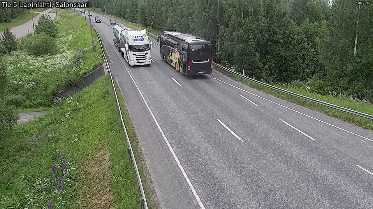 Kelikamerat Kuva Tie 5 Lapinlahti, Salonsaari, Lapinlahti, Pohjois-Savo