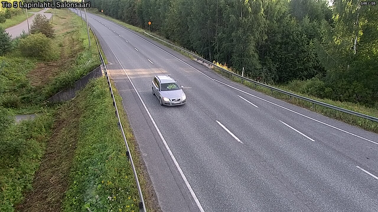 Weather Camera Image Road 5 Lapinlahti, Salonsaari, Lapinlahti, Pohjois-Savo