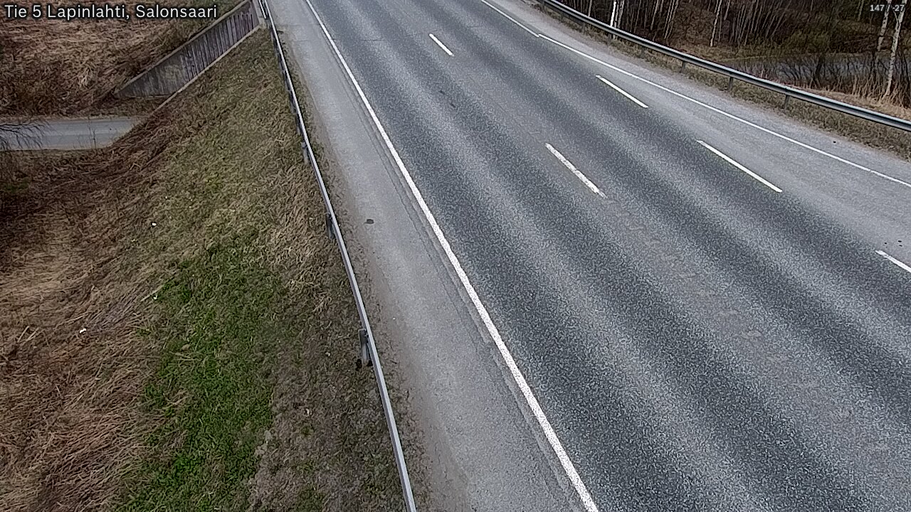 Weather Camera Image Road 5 Lapinlahti, Salonsaari, Lapinlahti, Pohjois-Savo