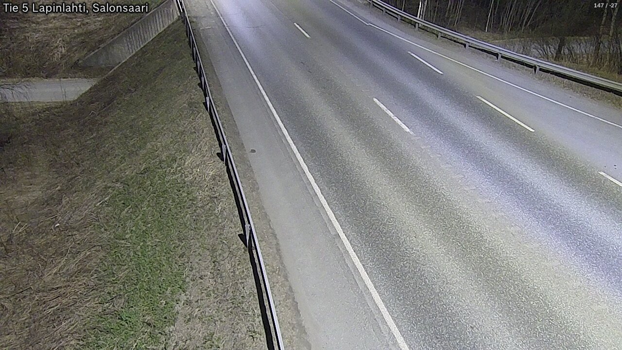 Weather Camera Image Väg 5 Lapinlax, Salonsaari, Lapinlahti, Pohjois-Savo