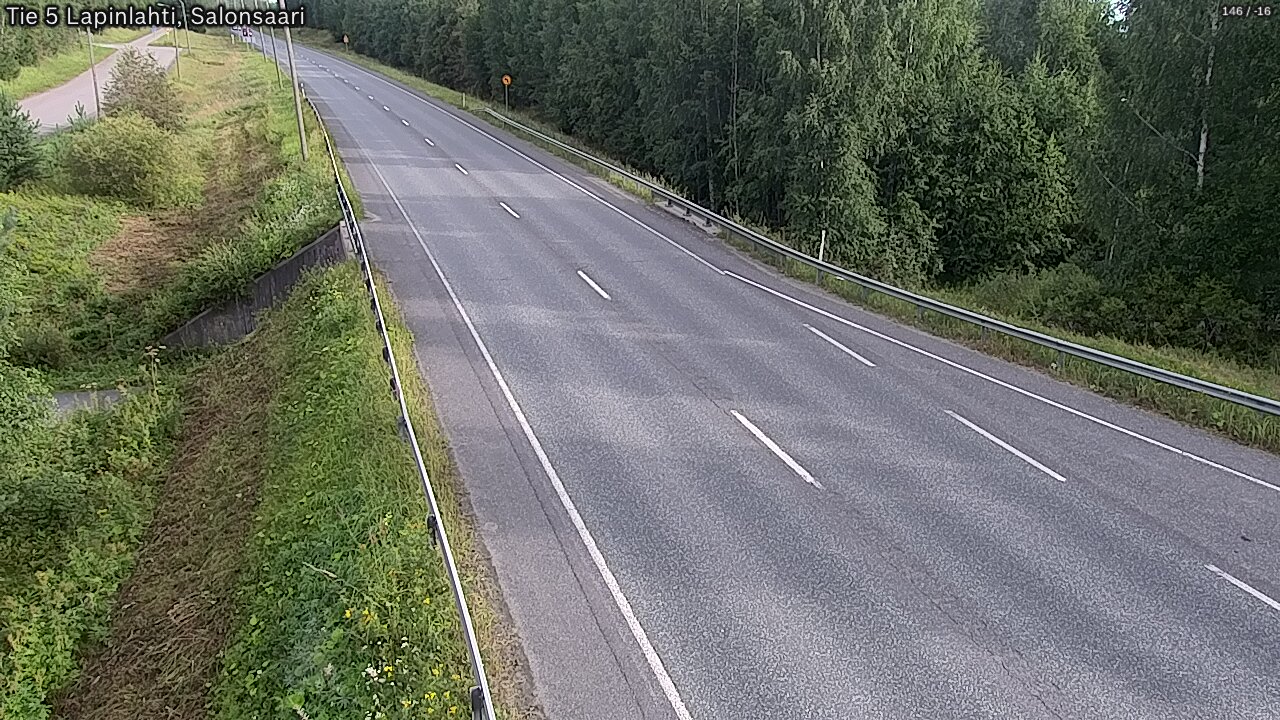 Weather Camera Image Väg 5 Lapinlax, Salonsaari, Lapinlahti, Pohjois-Savo