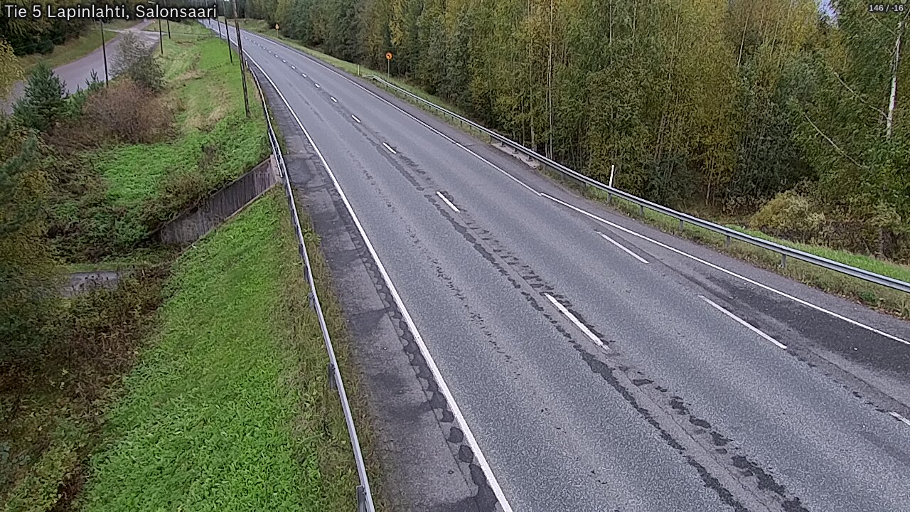 Weather Camera Image Road 5 Lapinlahti, Salonsaari, Lapinlahti, Pohjois-Savo