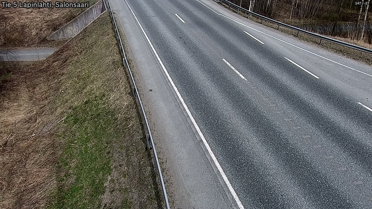 Weather Camera Image Road 5 Lapinlahti, Salonsaari, Lapinlahti, Pohjois-Savo
