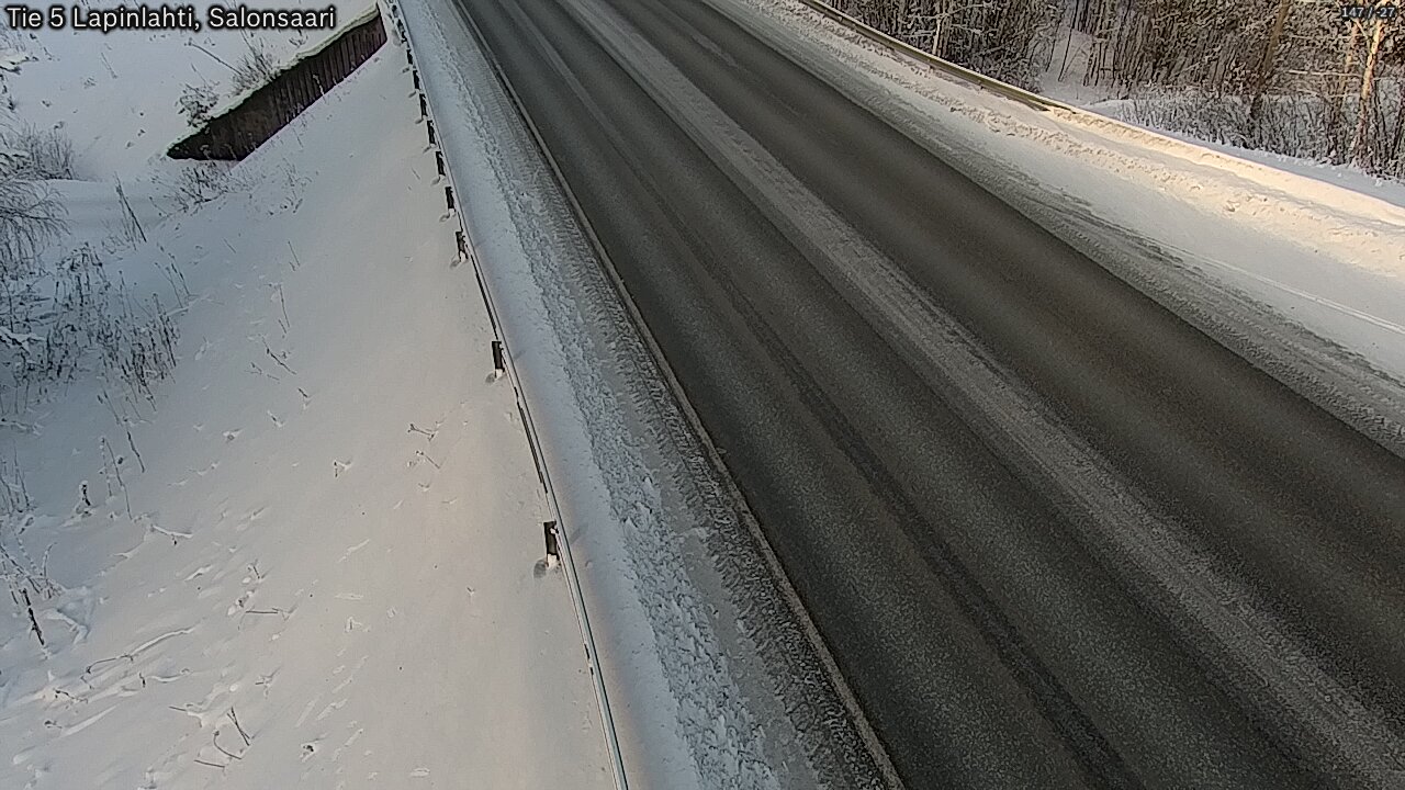 Weather Camera Image Road 5 Lapinlahti, Salonsaari, Lapinlahti, Pohjois-Savo