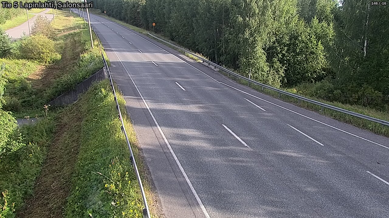 Weather Camera Image Väg 5 Lapinlax, Salonsaari, Lapinlahti, Pohjois-Savo