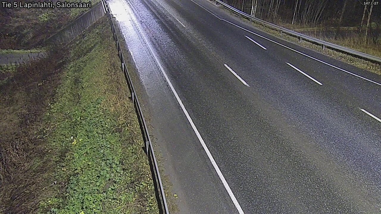 Weather Camera Image Road 5 Lapinlahti, Salonsaari, Lapinlahti, Pohjois-Savo