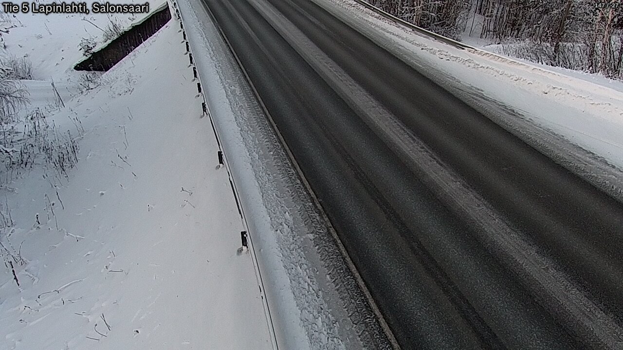 Weather Camera Image Road 5 Lapinlahti, Salonsaari, Lapinlahti, Pohjois-Savo