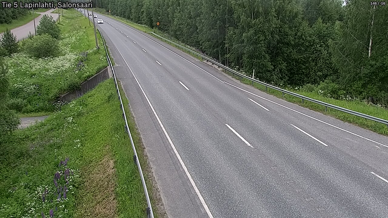 Kelikamerat Kuva Tie 5 Lapinlahti, Salonsaari, Lapinlahti, Pohjois-Savo